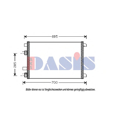 Foto Condensador, aire acondicionado AKS DASIS 182018N