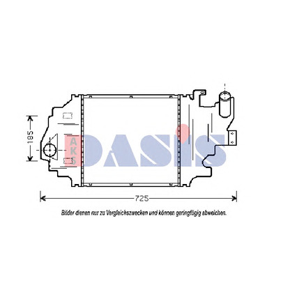 Foto Intercooler AKS DASIS 187004N