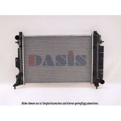 Photo Radiator, engine cooling AKS DASIS 190210N