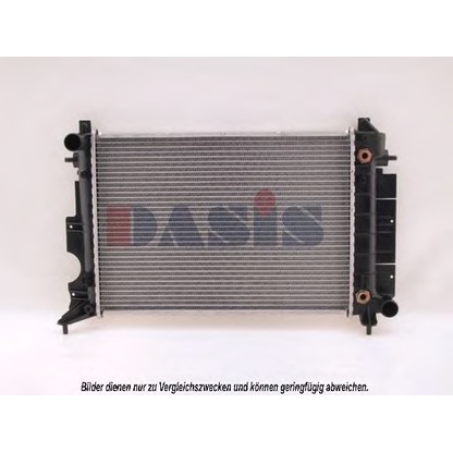 Photo Radiateur, refroidissement du moteur AKS DASIS 190250N