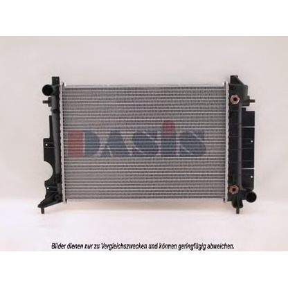 Photo Radiator, engine cooling AKS DASIS 190270N
