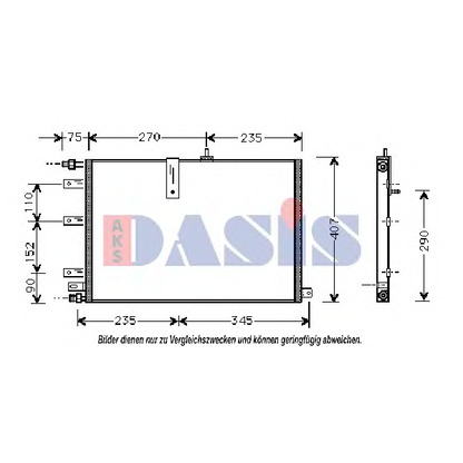 Фото Конденсатор, кондиционер AKS DASIS 192030N