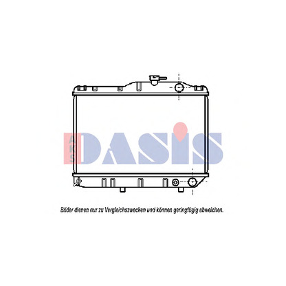 Foto Radiatore, Raffreddamento motore AKS DASIS 210110N