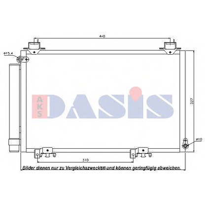 Фото Конденсатор, кондиционер AKS DASIS 212044N