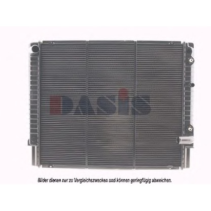 Photo Radiateur, refroidissement du moteur AKS DASIS 220190N
