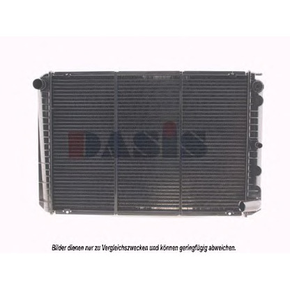 Фото Радиатор, охлаждение двигателя AKS DASIS 220210N