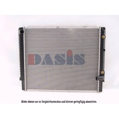 Фото Радиатор, охлаждение двигателя AKS DASIS 220450N