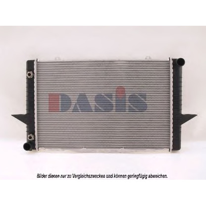 Фото Радиатор, охлаждение двигателя AKS DASIS 220520N