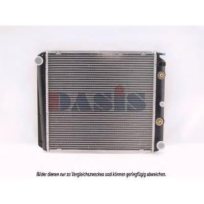 Photo Radiator, engine cooling AKS DASIS 220600N