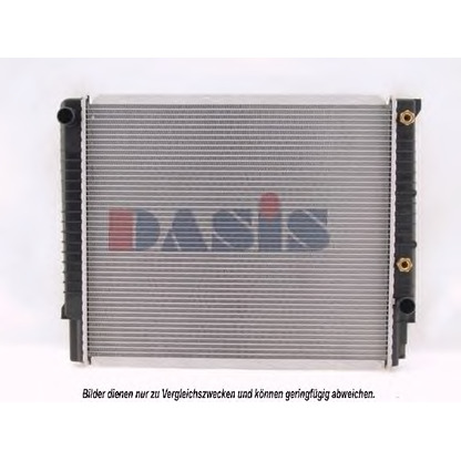 Фото Радиатор, охлаждение двигателя AKS DASIS 220850N