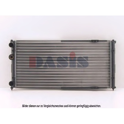 Фото Радиатор, охлаждение двигателя AKS DASIS 240080N
