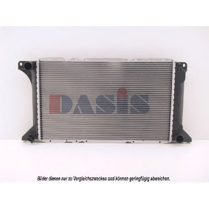 Photo Radiator, engine cooling AKS DASIS 250220N