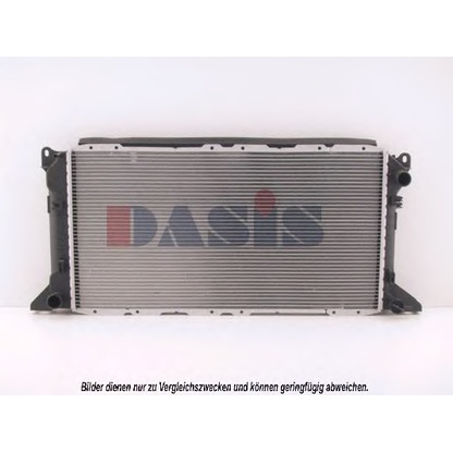 Photo Radiator, engine cooling AKS DASIS 250240N