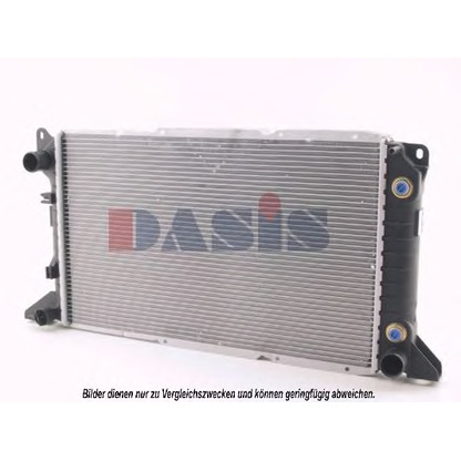 Фото Радиатор, охлаждение двигателя AKS DASIS 250280N