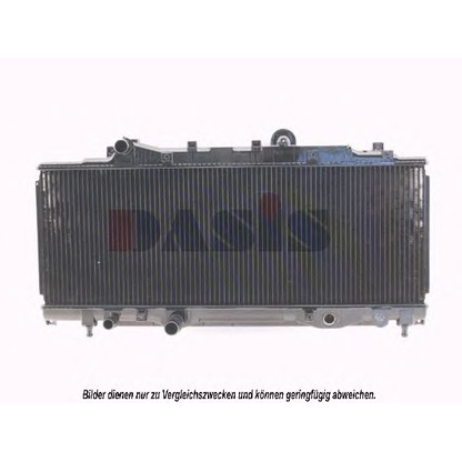 Foto Radiador, refrigeración del motor AKS DASIS 300560N