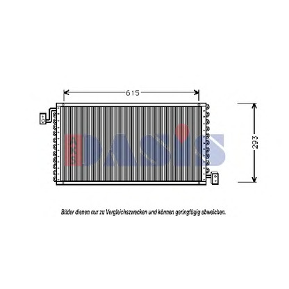 Foto Kondensator, Klimaanlage AKS DASIS 352020N