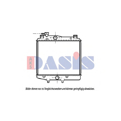 Photo Radiateur, refroidissement du moteur AKS DASIS 360060N