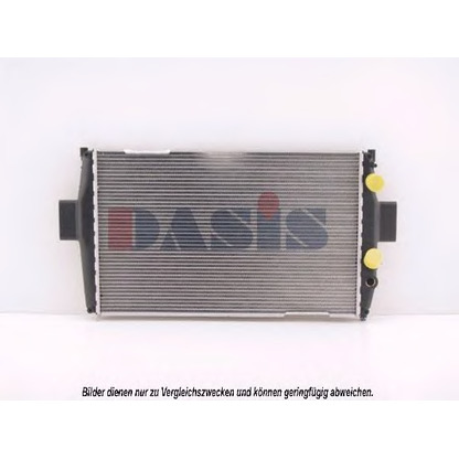 Фото Радиатор, охлаждение двигателя AKS DASIS 400580N