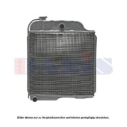 Foto Radiador, refrigeración del motor AKS DASIS 440129N