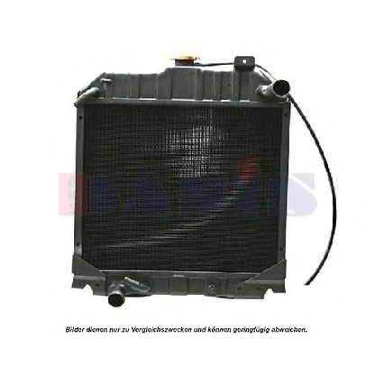 Photo Radiateur, refroidissement du moteur AKS DASIS 440157N