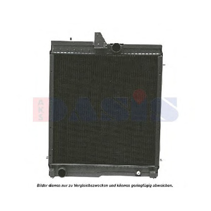 Foto Radiador, refrigeración del motor AKS DASIS 440177N