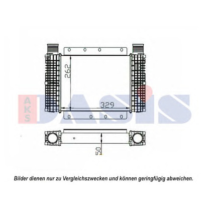 Foto Ladeluftkühler AKS DASIS 447010N