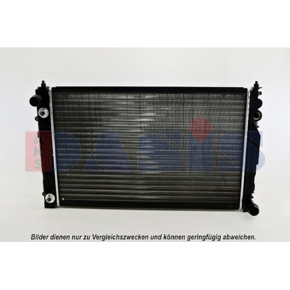 Photo Radiator, engine cooling AKS DASIS 480011N