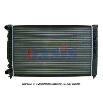 Photo Radiator, engine cooling AKS DASIS 480390N