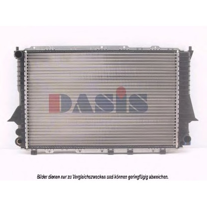Photo Radiateur, refroidissement du moteur AKS DASIS 481160N