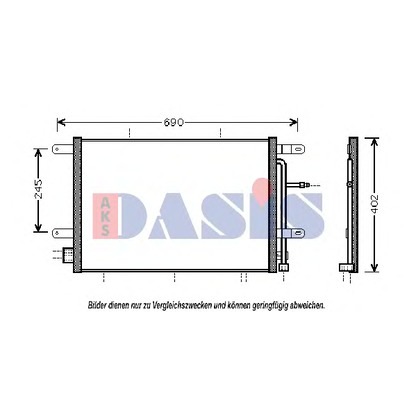 Photo Condenser, air conditioning AKS DASIS 482013N