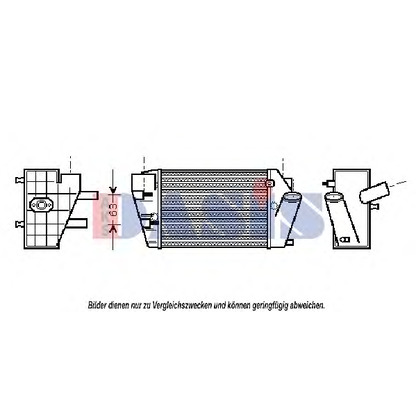 Photo Intercooler, échangeur AKS DASIS 487220N