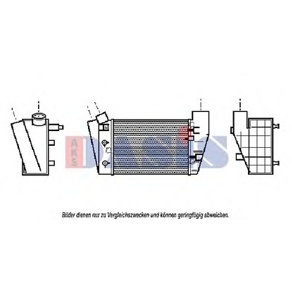 Photo Intercooler, échangeur AKS DASIS 487250N