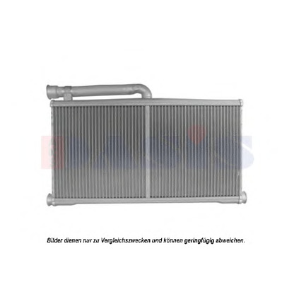 Photo Heat Exchanger, interior heating AKS DASIS 489009N