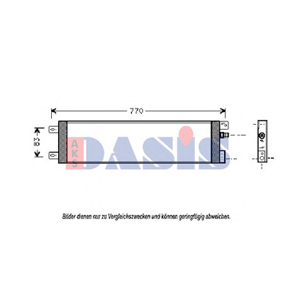 Photo Condenser, air conditioning AKS DASIS 523010N