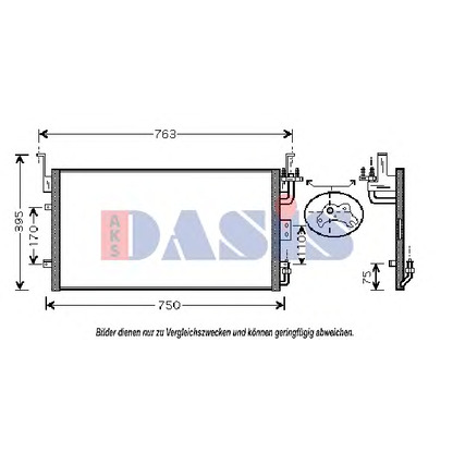 Foto Condensador, aire acondicionado AKS DASIS 562006N