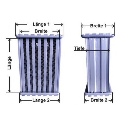 Photo Faisceau de radiateur, refroidissement du moteur AKS DASIS 680817N