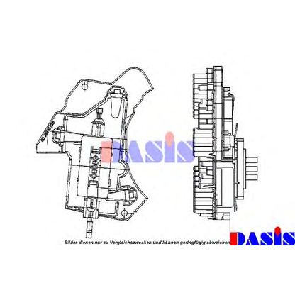 Foto Regler, Innenraumgebläse AKS DASIS 741340N