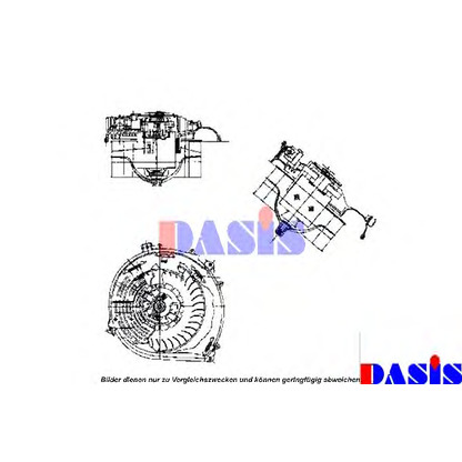 Photo Interior Blower AKS DASIS 742740N