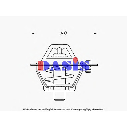 Foto Thermostat, Kühlmittel AKS DASIS 750329N