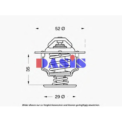 Foto Thermostat, Kühlmittel AKS DASIS 750933N