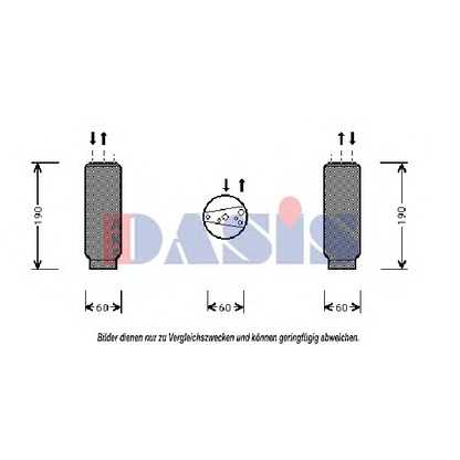 Foto Trockner, Klimaanlage AKS DASIS 802370N