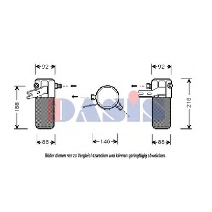 Foto Trockner, Klimaanlage AKS DASIS 803210N