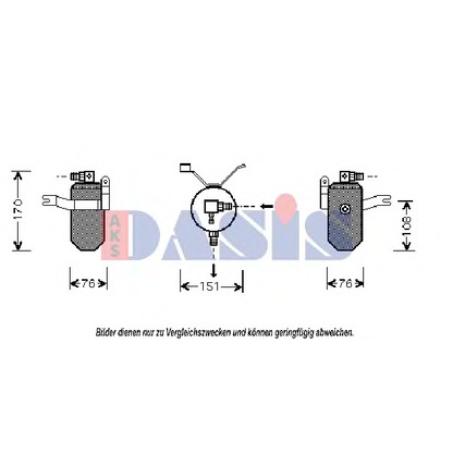 Foto Trockner, Klimaanlage AKS DASIS 803410N