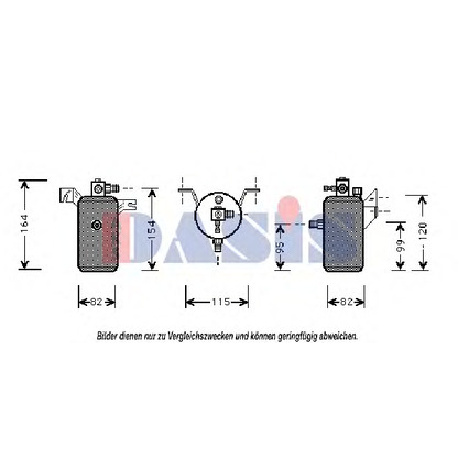 Foto Trockner, Klimaanlage AKS DASIS 803430N