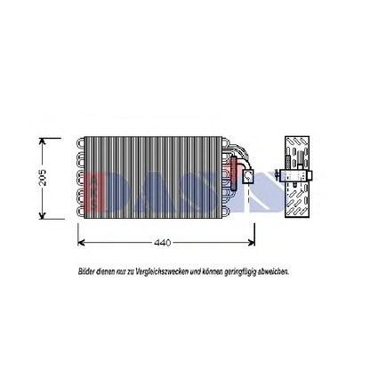 Photo Evaporateur climatisation AKS DASIS 820040N