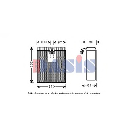 Foto Evaporador, aire acondicionado AKS DASIS 820065N