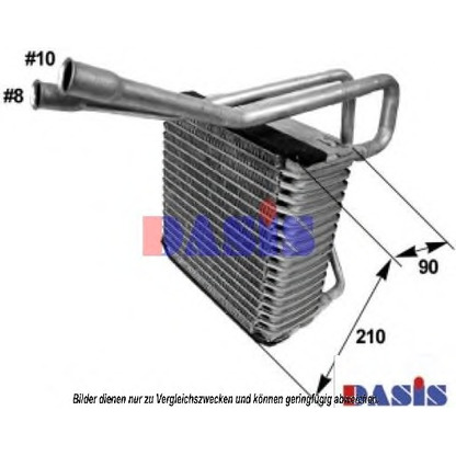 Photo Evaporator, air conditioning AKS DASIS 820237N