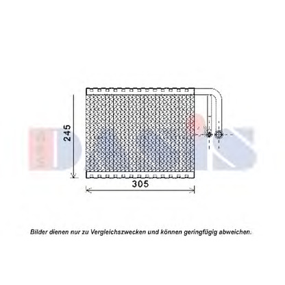 Zdjęcie Parownik, klimatyzacja AKS DASIS 820336N