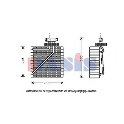 Foto Evaporatore, Climatizzatore AKS DASIS 821500N