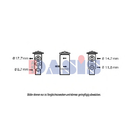 Foto Valvola ad espansione, Climatizzatore AKS DASIS 840001N